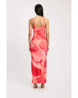 Kookai Haven Maxi Dress Strawberry Size AU 6 for rent on The Volte - image 2