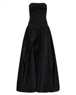 Aje Violette Bubble Hem Maxi Dress in Black Size AU 8 for rent on The Volte - image 5