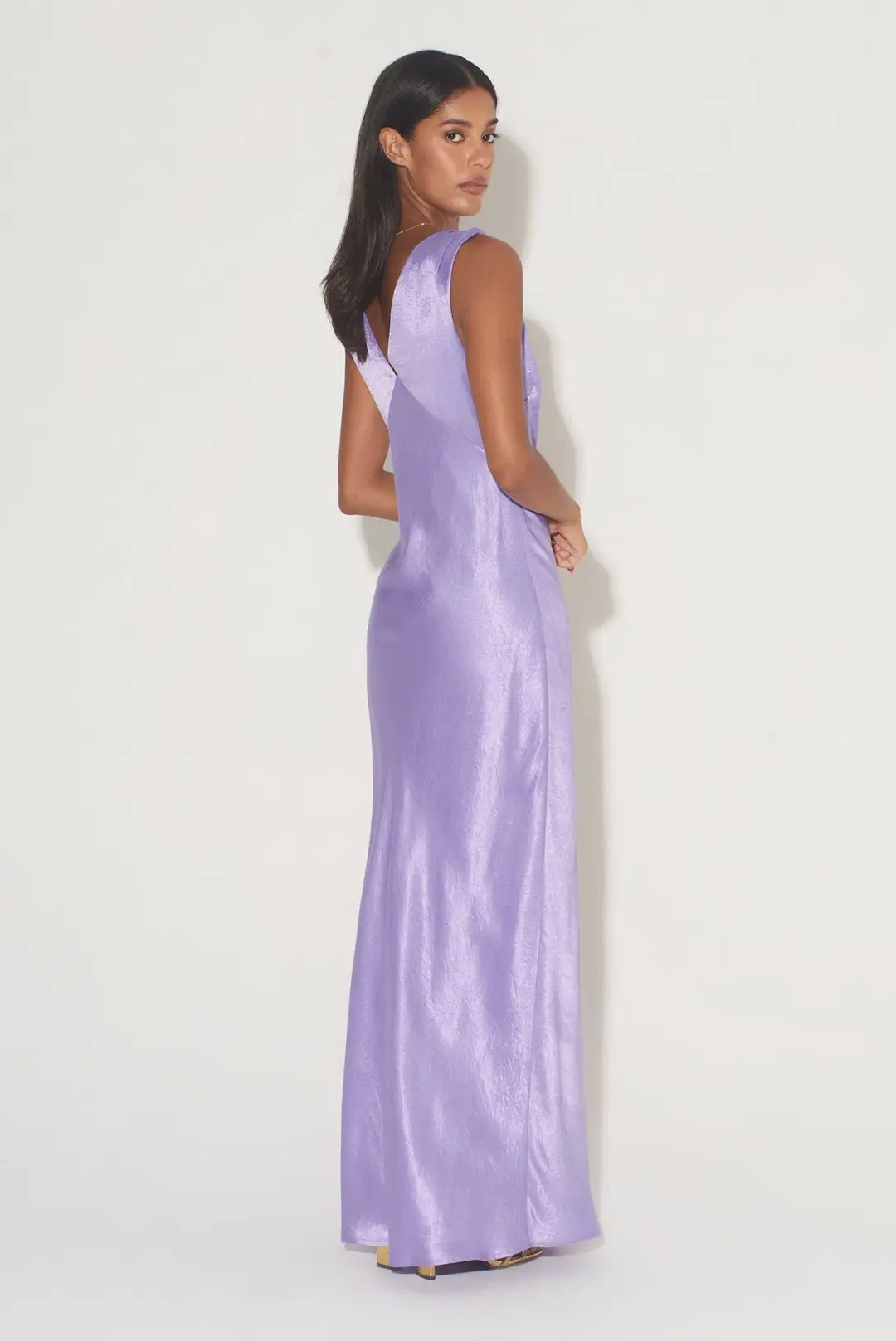 Hansen and Gretel Marcelle Dress Lavender Size M / AU 10 for rent on The Volte - main image