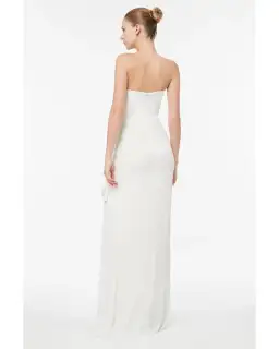 Manning Cartell Asymmetrical Games Gown White Size AU 8 for rent on The Volte - image 3