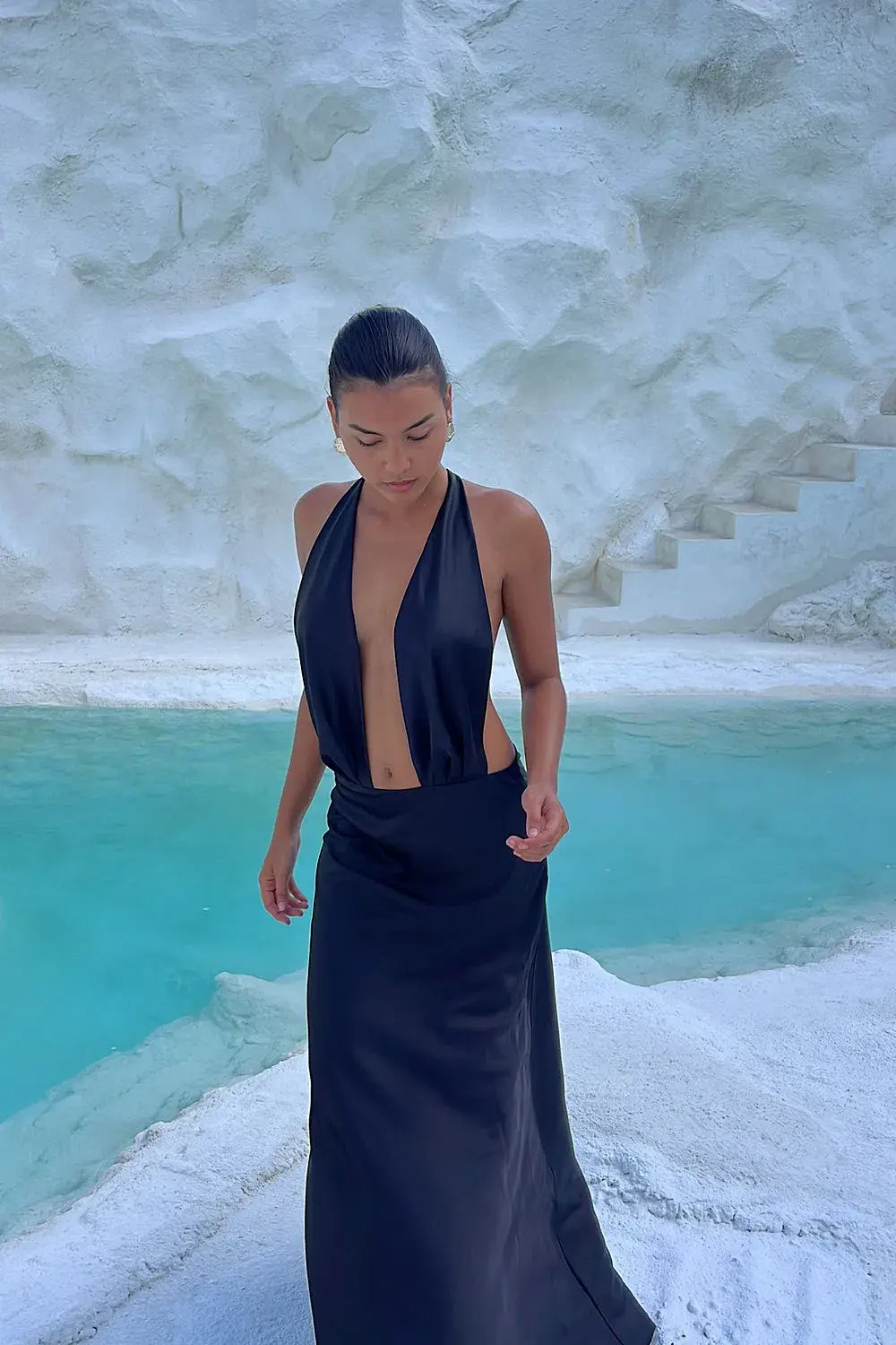 Mode Mila Bianca Gown Black Size XS / AU 6 for rent on The Volte - main image