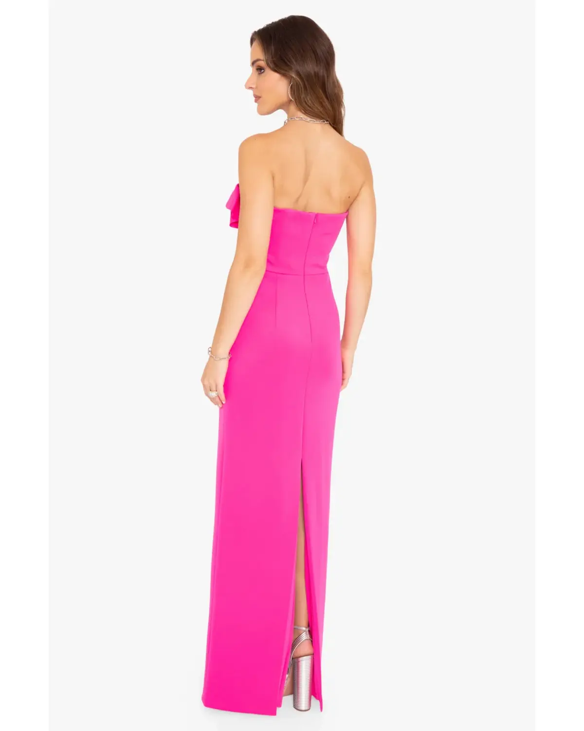Black Halo Divina Gown Iconic Pink Size XS / AU 6 - Image 3