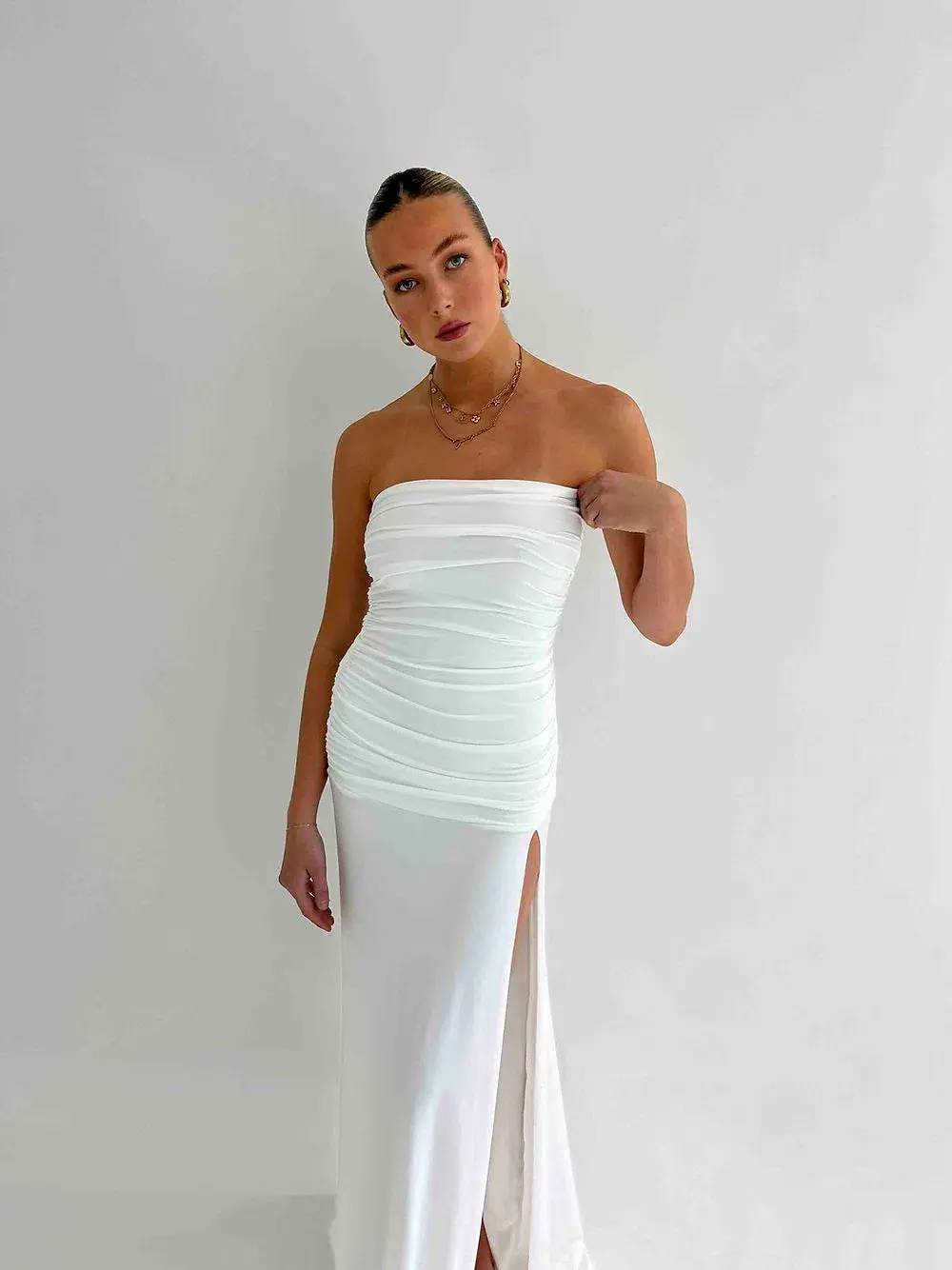 Mode Mila Remi Dress White Size S / AU 8 for rent on The Volte - main image