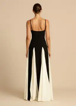 Arcina Ori Paloma Dress Black/White Size 6 for rent on The Volte - image 2