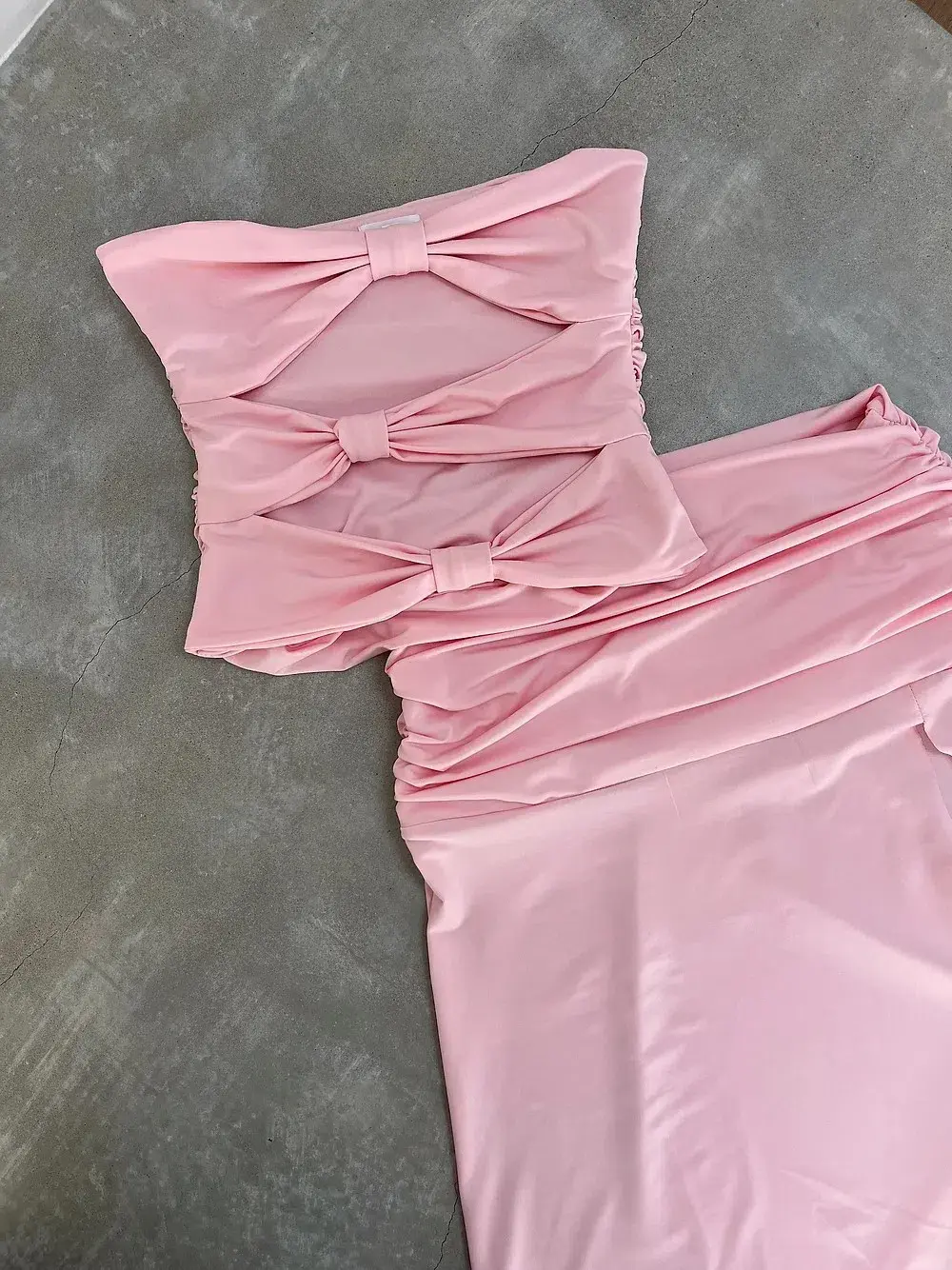 Mode Mila Remi Set Ribbon Pink Size S / AU 8 for rent on The Volte - main image