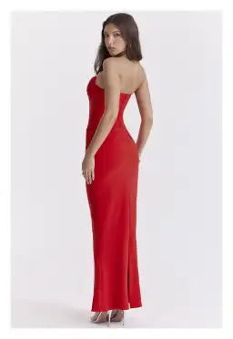 House of CB Tamara Cherry Dress Red Size S / AU 8 for rent on The Volte - image 3