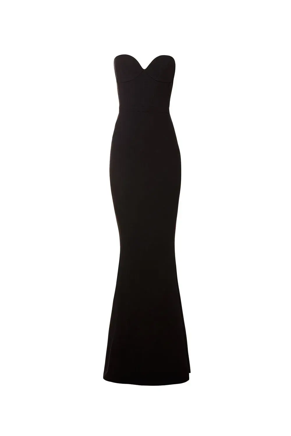 Alamour The Label Faye Gown Black Size S/ AU 8 for rent on The Volte - main image