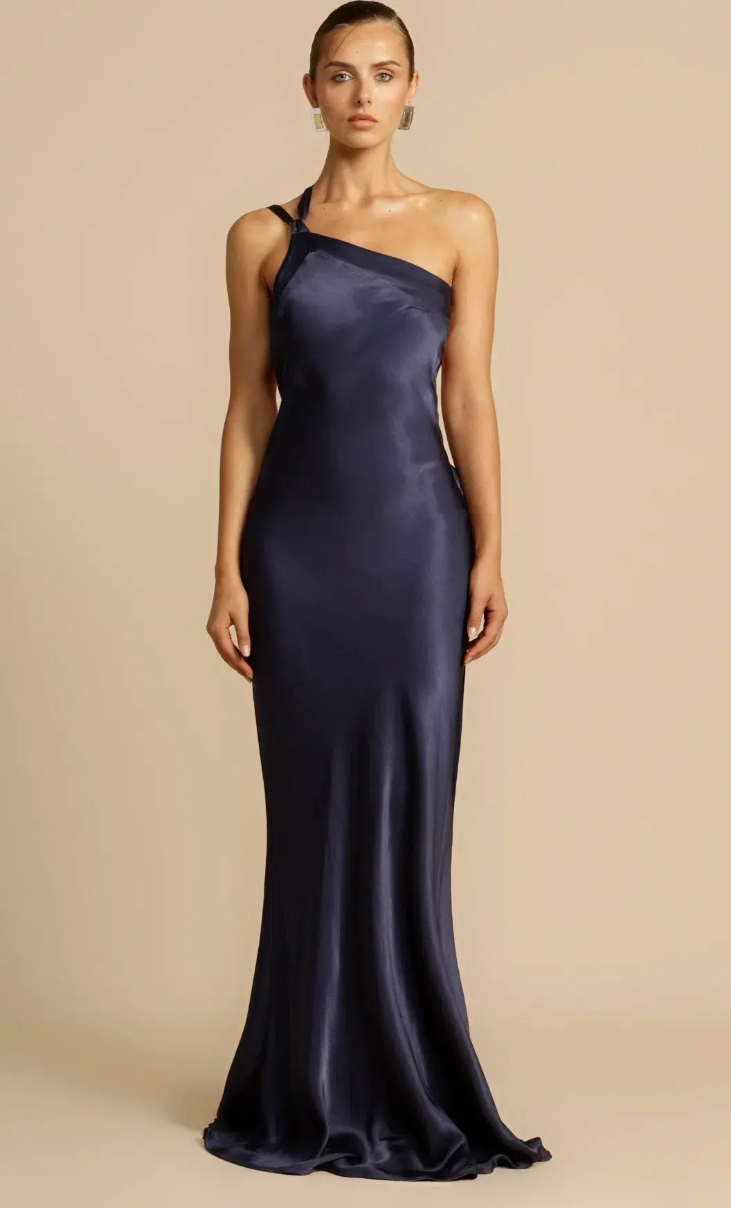 Arcina Ori Monique Gown Dress Navy Size 8 for rent on The Volte - main image
