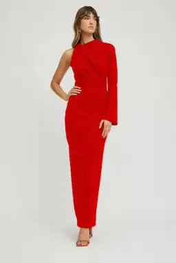 Tojhà Haniya Maxi Dress Red Size 8 for rent on The Volte - image 2