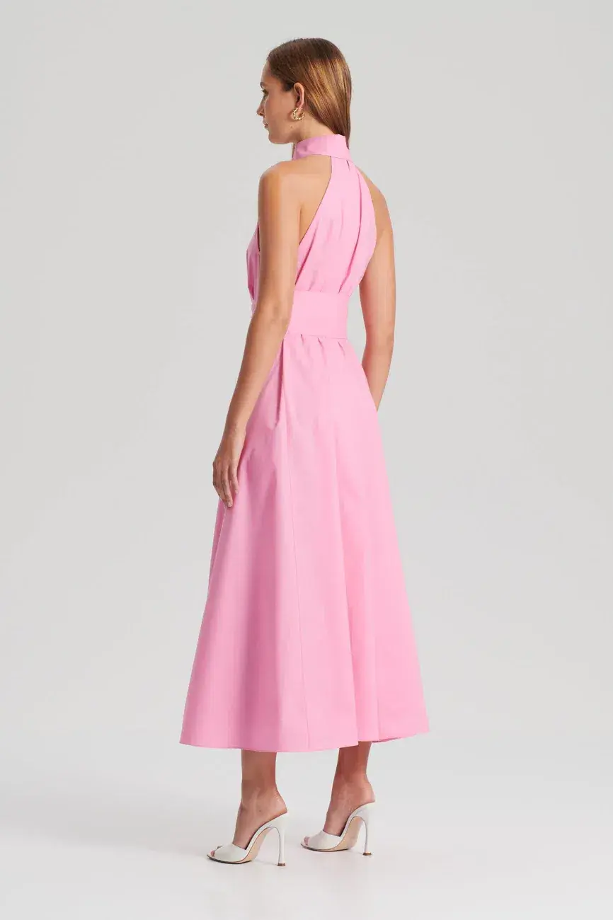 Scanlan Theodore The Parachute Sleeveless Shirt Dress Pink Size 12 for rent on The Volte - main image