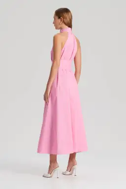 Scanlan Theodore The Parachute Sleeveless Shirt Dress Pink Size 12 for rent on The Volte - image 3