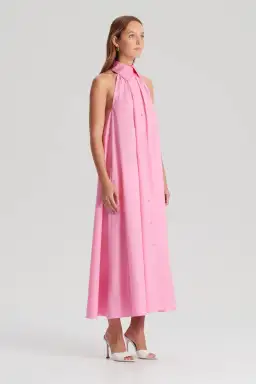 Scanlan Theodore The Parachute Sleeveless Shirt Dress Pink Size 12 for rent on The Volte - image 2