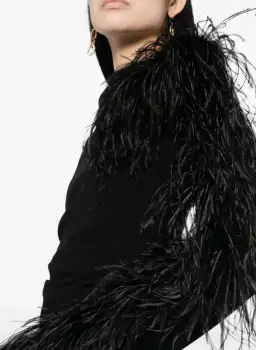 Rachel Gilbert Reina Mini Dress Black Size 3/AU12 for rent on The Volte - image 4