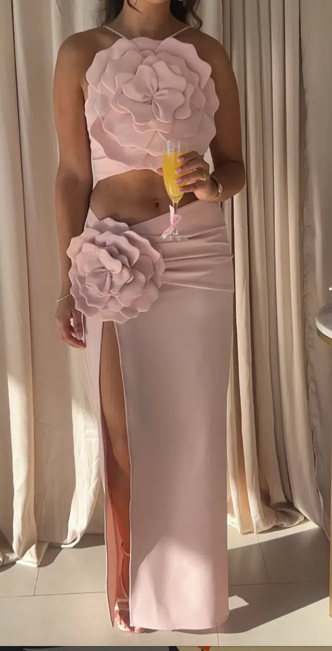 Lovers & Friends Artemis Gown in Light Pink Size XS / AU 6 for rent on The Volte - main image