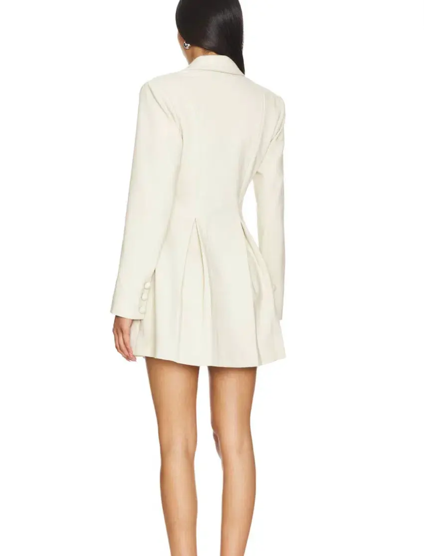 Camila Coelho Daytona Blazer Mini Dress in Beige Size XS / AU 6 for rent on The Volte - main image