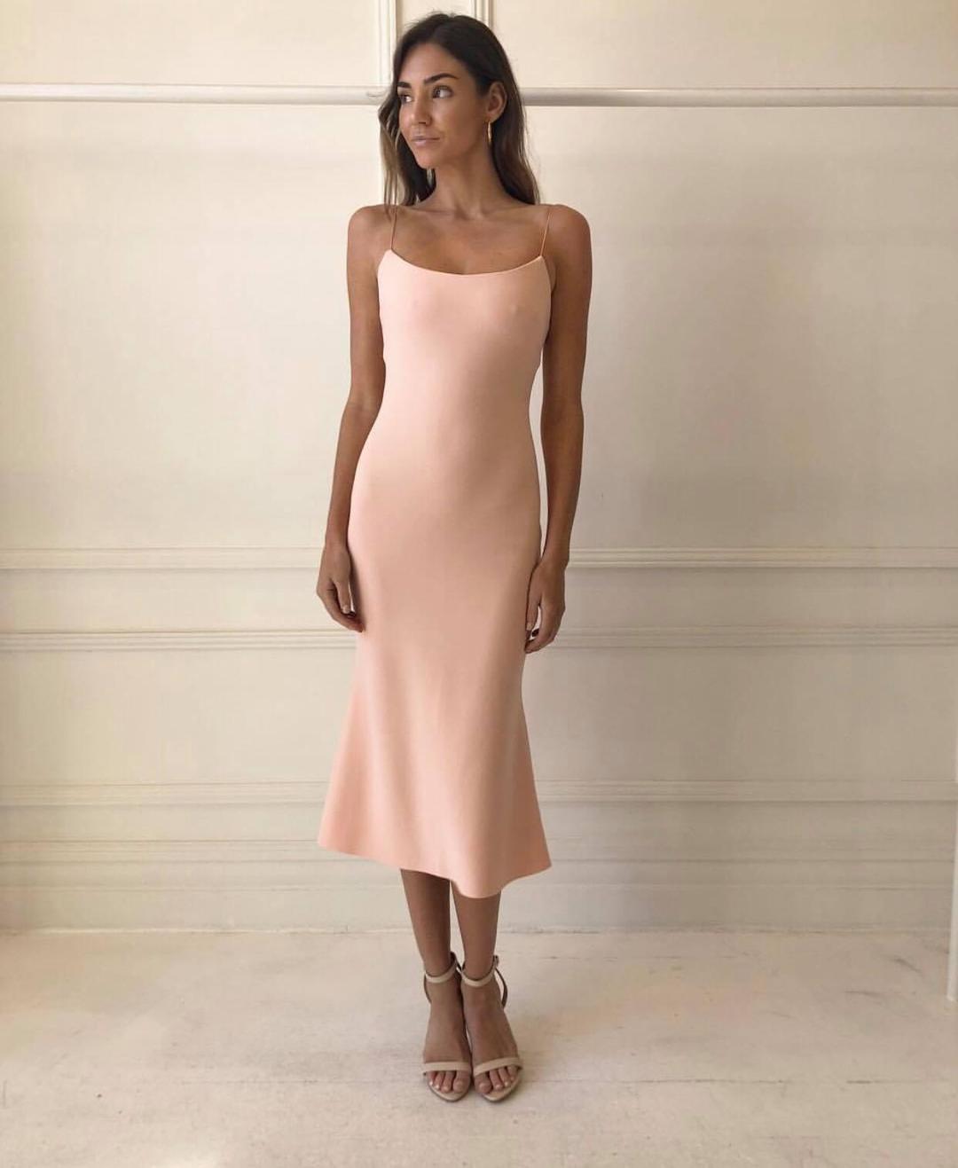 Bec & Bridge Te Amo Scoop Midi Dress for rent on The Volte - main image