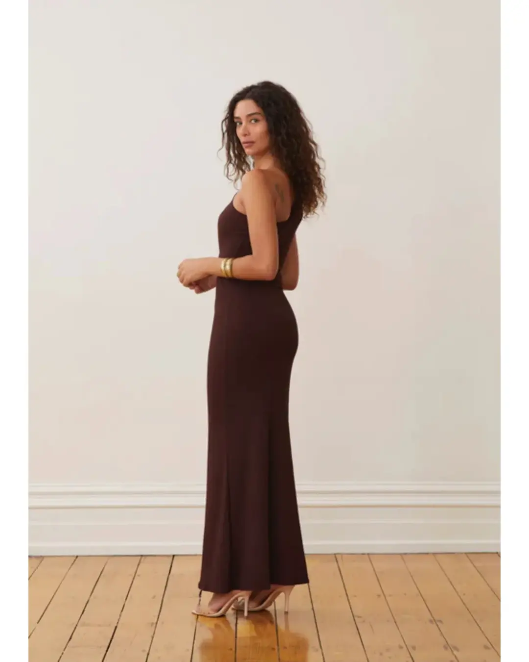 Arcina Ori Jada Dress Brown Size XS / AU 6 for rent on The Volte - main image