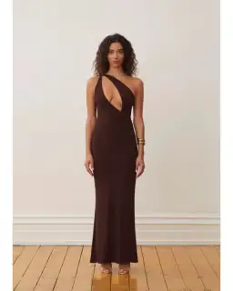 Arcina Ori Jada Dress Brown Size XS / AU 6 for rent on The Volte - image 1