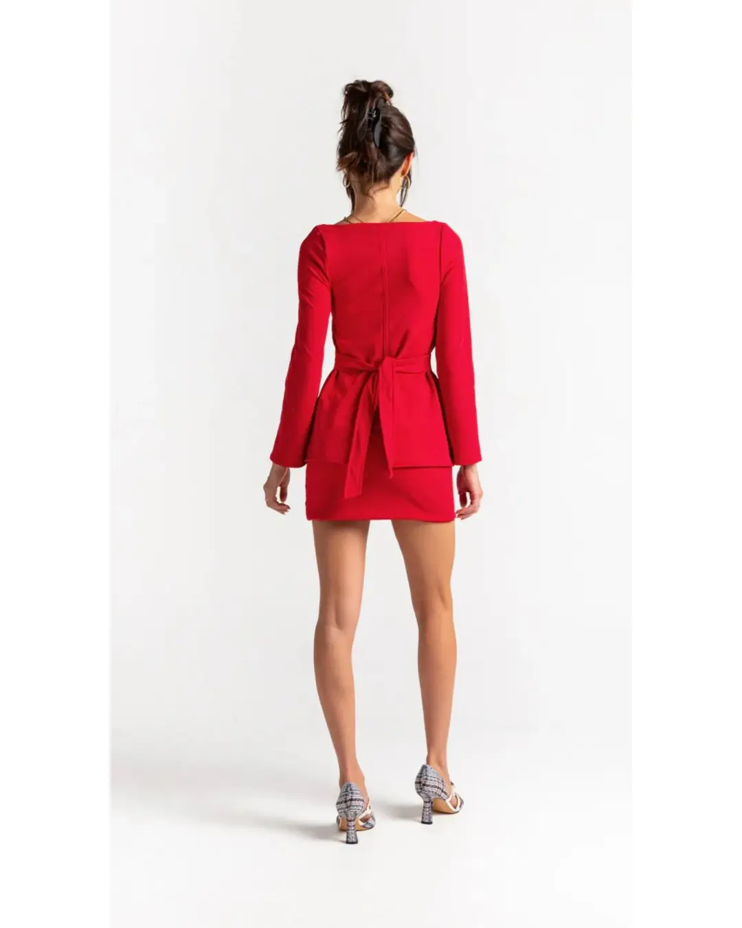 Arcina Ori Selena Set Red Size S / AU 8 for rent on The Volte - main image