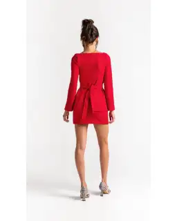 Arcina Ori Selena Set Red Size S / AU 8 for rent on The Volte - image 3