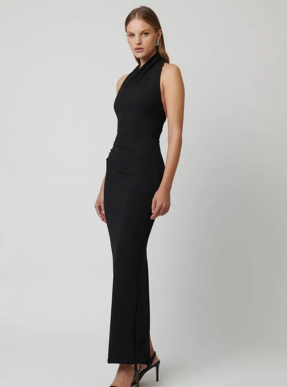 Effie Kats Galan Gown in Black Size M / AU 10 for rent on The Volte - main image