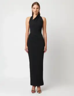 Effie Kats Galan Gown in Black Size M / AU 10 for rent on The Volte - image 1