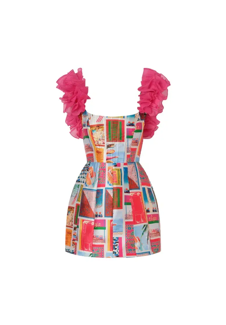 Eliyah the Label Ravello Dress Multi Size XL /AU 14 for rent on The Volte - main image