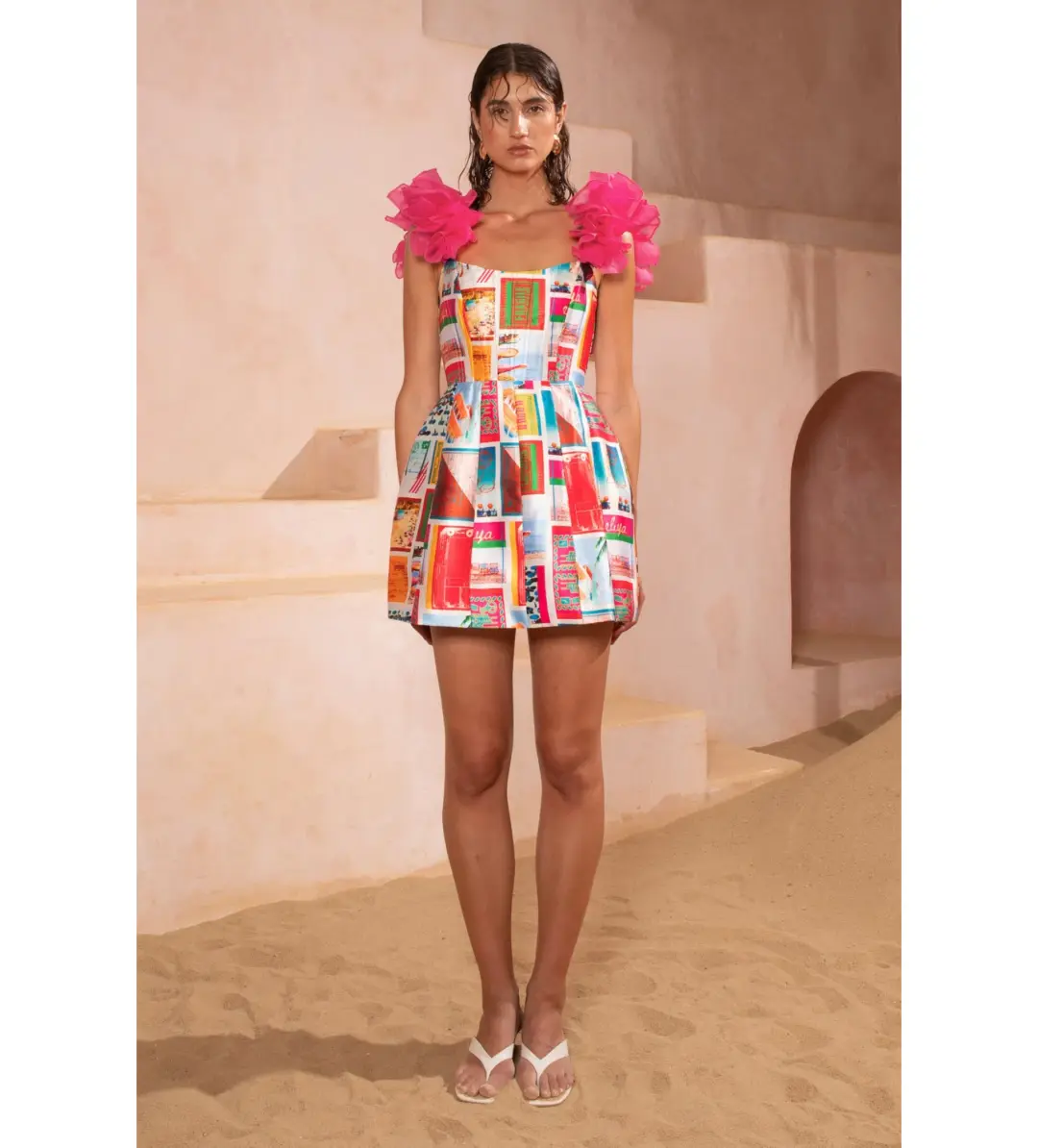 Eliyah the Label Ravello Dress Multi Size XL /AU 14 for rent on The Volte - main image