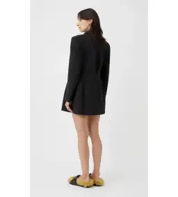 Camilla and Marc Claud Blazer Mini Dress Black Size 6/XS for rent on The Volte - image 2