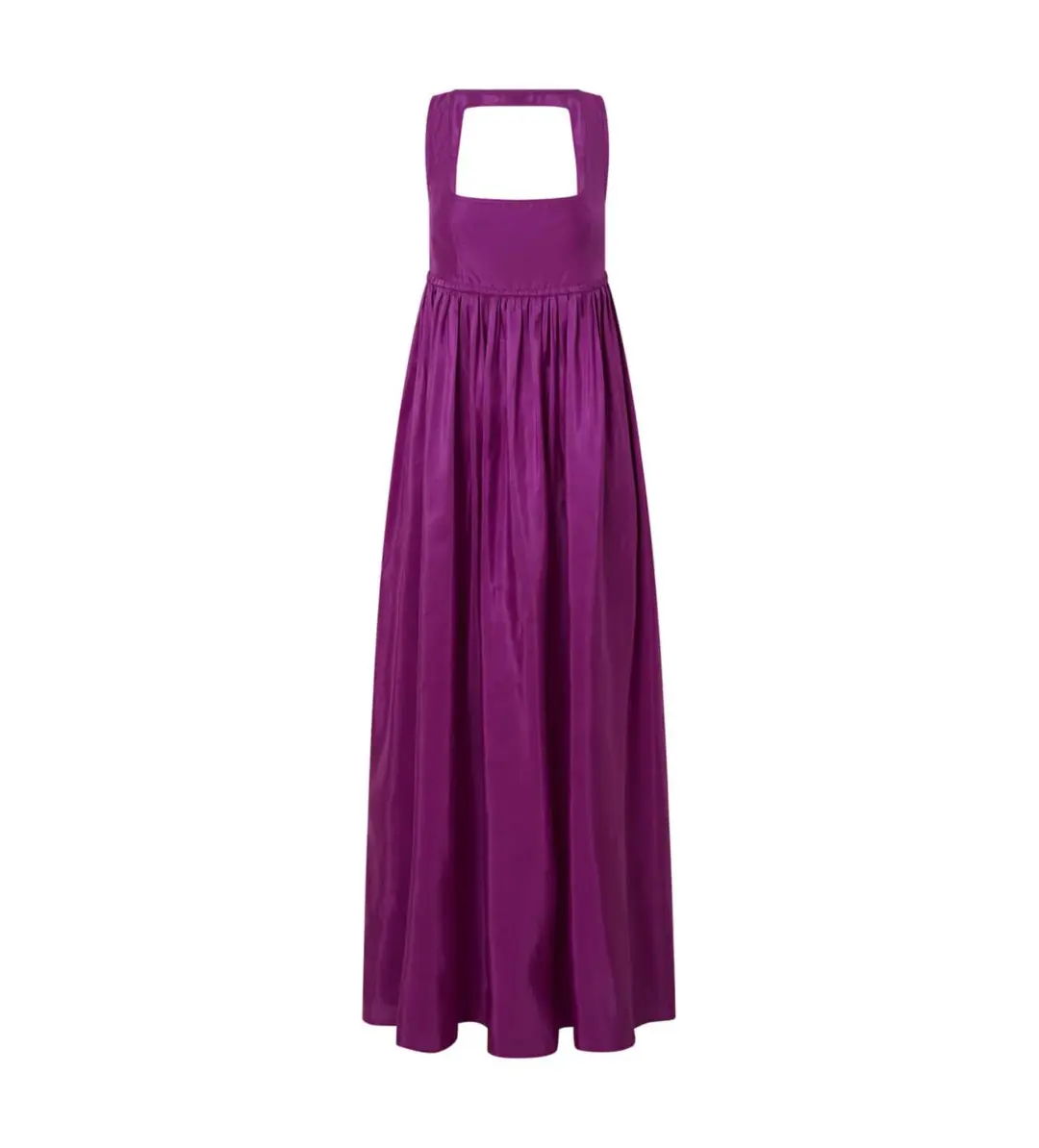 Oroton Strappy Maxi Sundress in Magenta Size 12 for rent on The Volte - main image