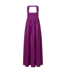 Oroton Strappy Maxi Sundress in Magenta Size 12 for rent on The Volte - image 4