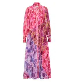 Aje Collisions Smock Maxi Dress Multi Floral Size 10 for rent on The Volte - image 4