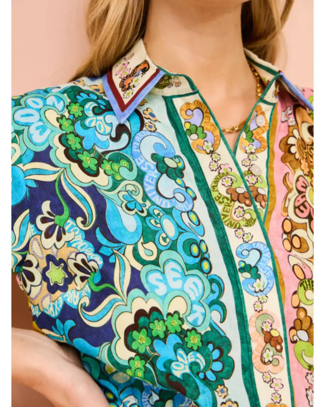 Alemais Dreamer Mini Dress in Multi Size AU 8 for rent on The Volte - main image