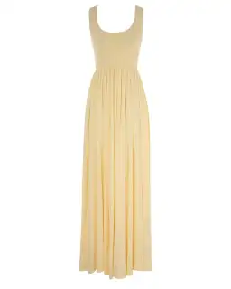 Zimmermann Harmony Metallic Tank Dress in Lemon Size 1 / AU 10 for rent on The Volte - image 4