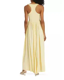 Zimmermann Harmony Metallic Tank Dress in Lemon Size 1 / AU 10 for rent on The Volte - image 3