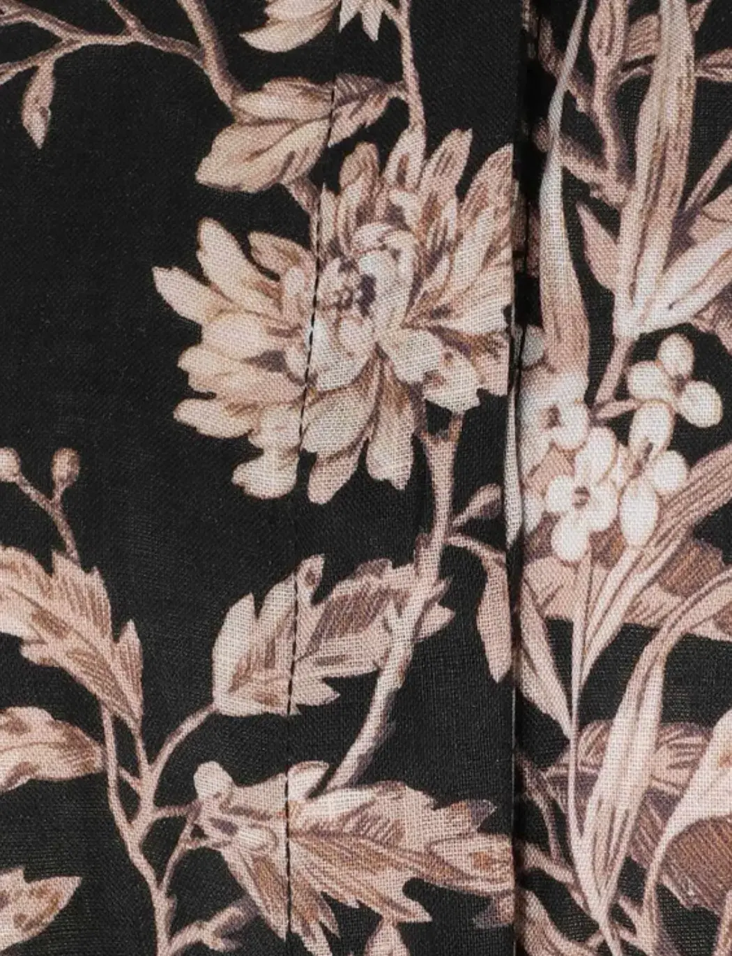 Zimmermann Kaftan Midi Dress Black Mockingbird Size 14 for rent on The Volte - main image