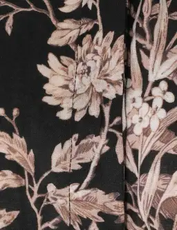 Zimmermann Kaftan Midi Dress Black Mockingbird Size 14 for rent on The Volte - image 5