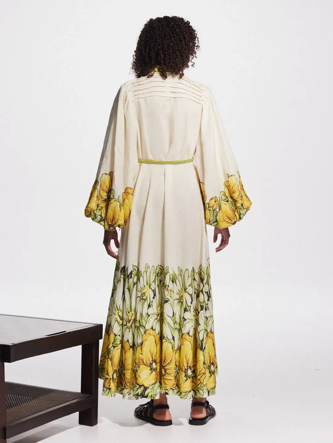 Alemais Gisela Shirtdress Floral Size AU 16 for rent on The Volte - main image
