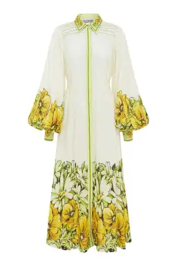 Alemais Gisela Shirtdress Floral Size AU 16 for rent on The Volte - image 6