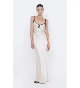 Bec & Bridge Cedar City Maxi Dress Sand/Black Size 6