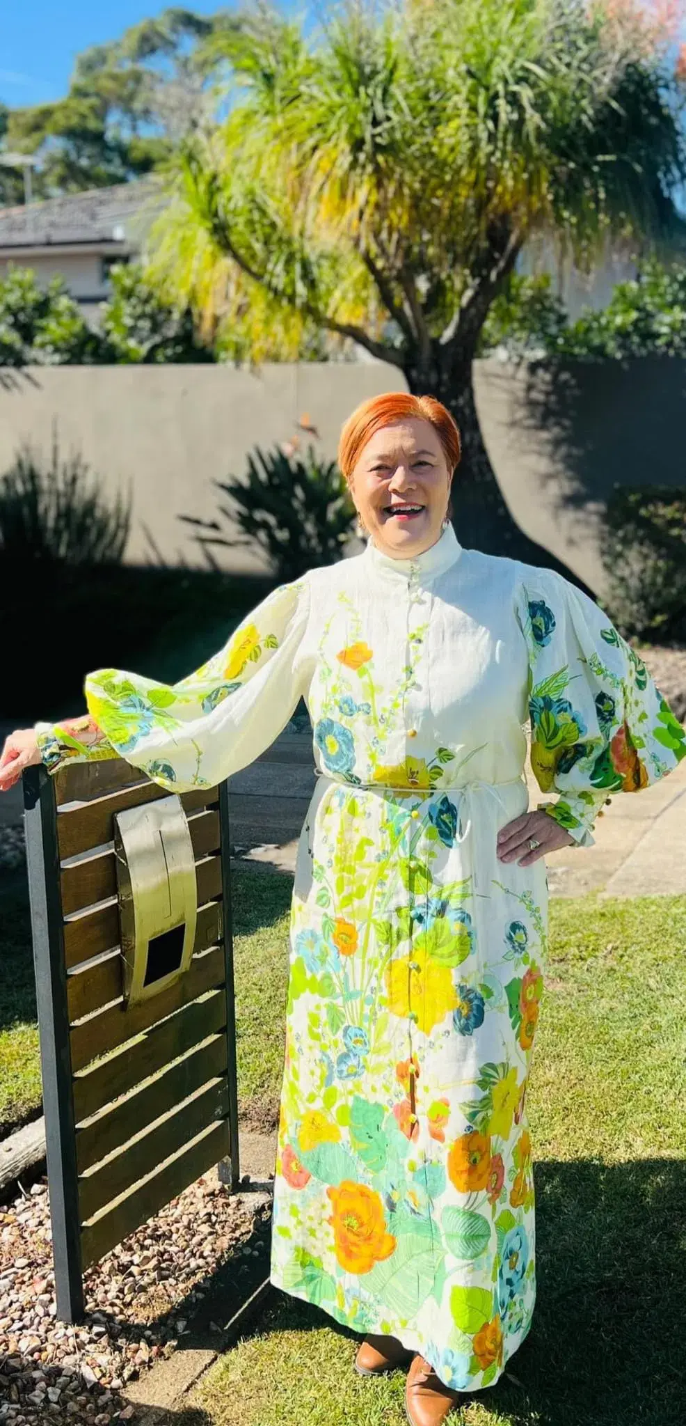 Alemais Constance Shirtdress Floral Size 16 for rent on The Volte - main image