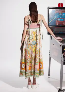 Alemais Pinball Sundress Multi Size 16 for rent on The Volte - image 2
