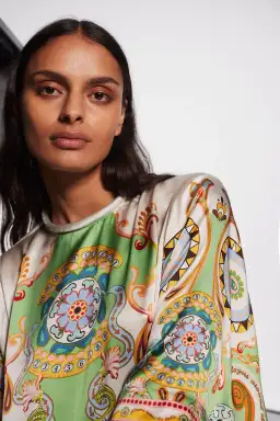 Alemais Pinball Midi Dress Multi Size 16 for rent on The Volte - image 2