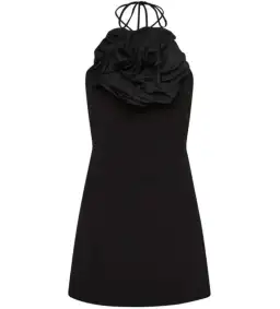 Rebecca Vallance Odetta Mini Halter Black Size 8 for rent on The Volte - image 5