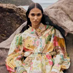 Alemais Hattie Shirt & Shorts Set Multi Size 10 for rent on The Volte - image 2