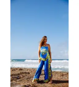 Alemais Linda Top and Pants Set Multi Floral Size 16 for rent on The Volte - image 1