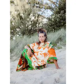 Alemais Bungalow Midi Dress Multi Size 16 for rent on The Volte - image 4