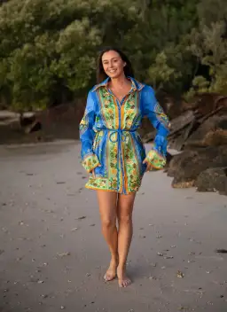 Alemais Linda Mini Dress Multi Floral Size 16 for rent on The Volte - image 4