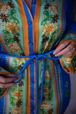 Alemais Linda Mini Dress Multi Floral Size 16 for rent on The Volte - image 7