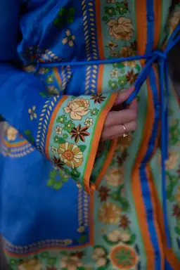 Alemais Linda Mini Dress Multi Floral Size 16 for rent on The Volte - image 8